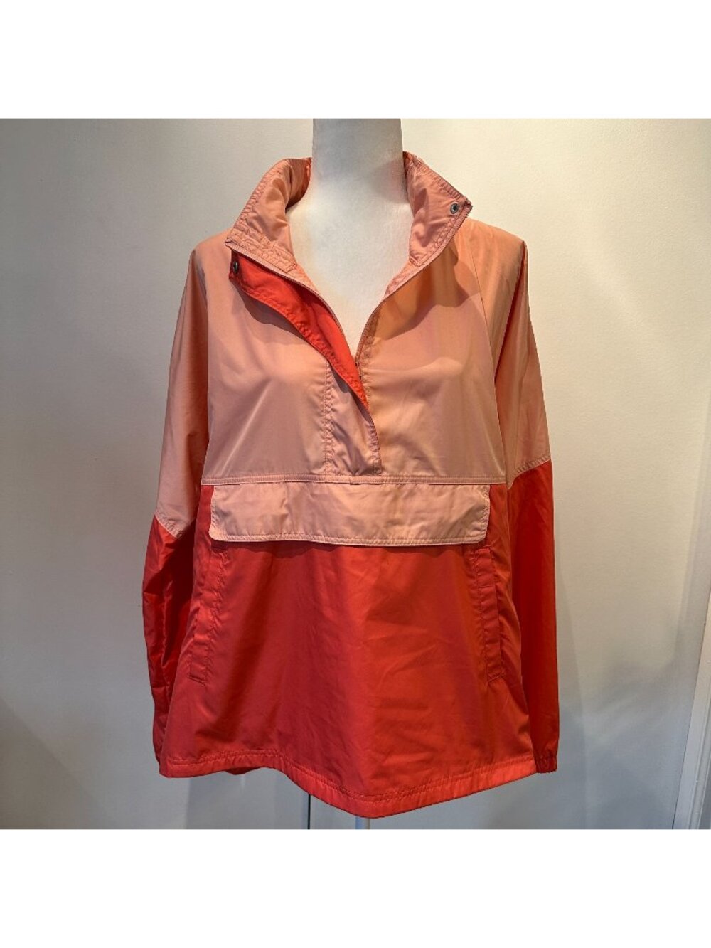 Lauren James Womens Lightweight Coral Hooded Jacket XL